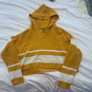 Charlotte Russe Cropped Hoodie